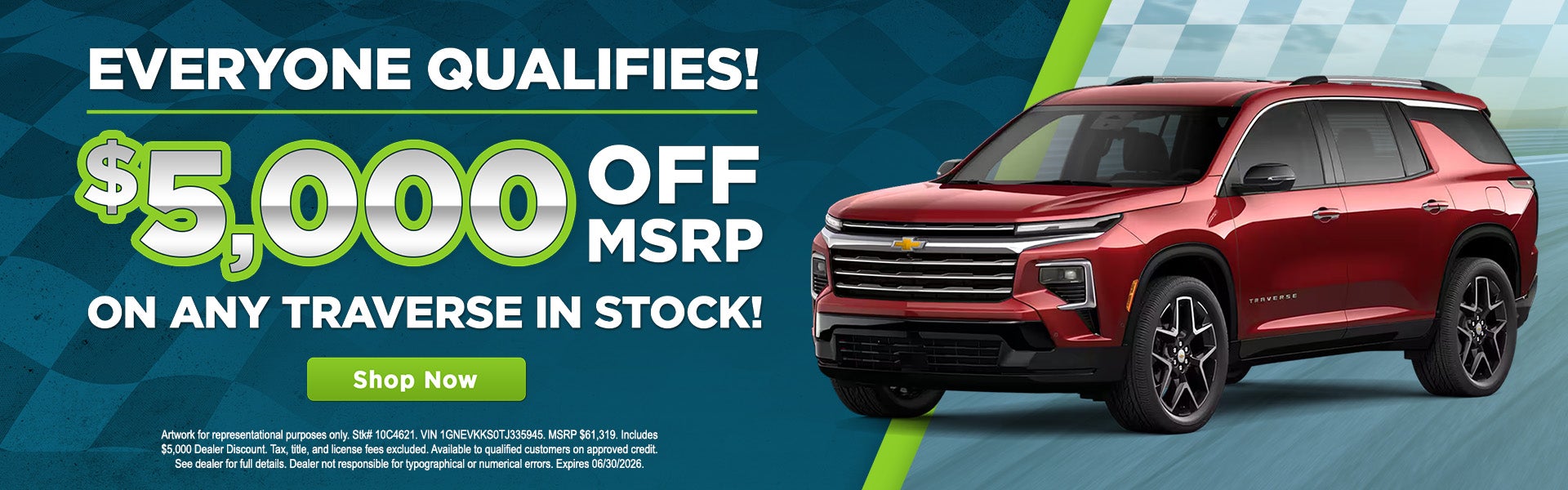 $5,000 Off MSRP 